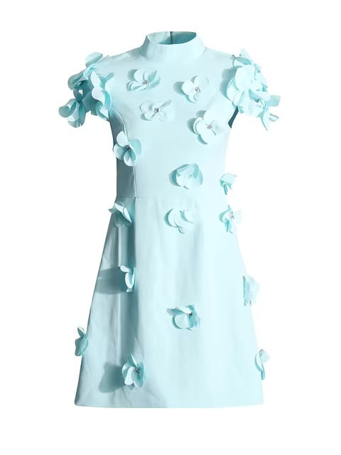 Cayetana Dress - Hortensias