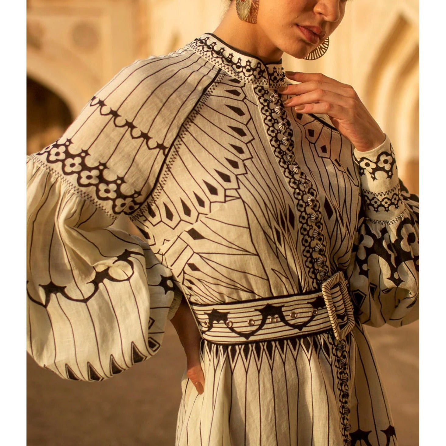Bohemian Dress - Hortensias