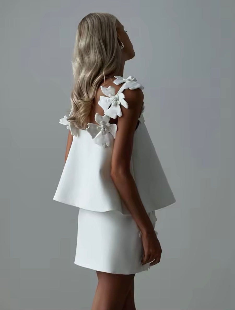 Alexandra Dress - Hortensias