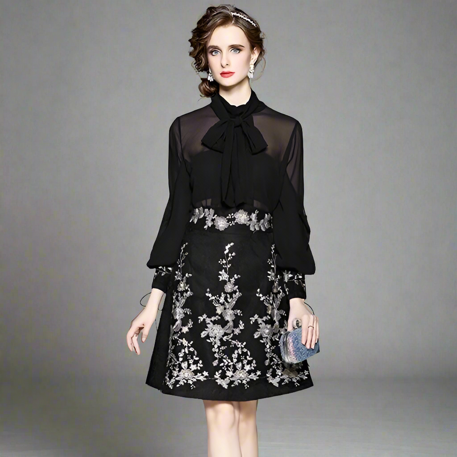Esmeralda Dress - Hortensias