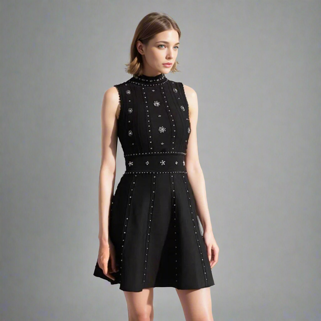Natali Dress - Hortensias