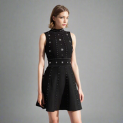 Natali Dress - Hortensias