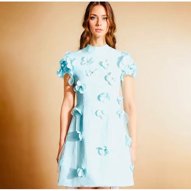 Cayetana Dress - Hortensias