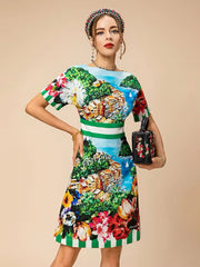 Citadella Dress - Hortensias