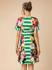 Citadella Dress - Hortensias