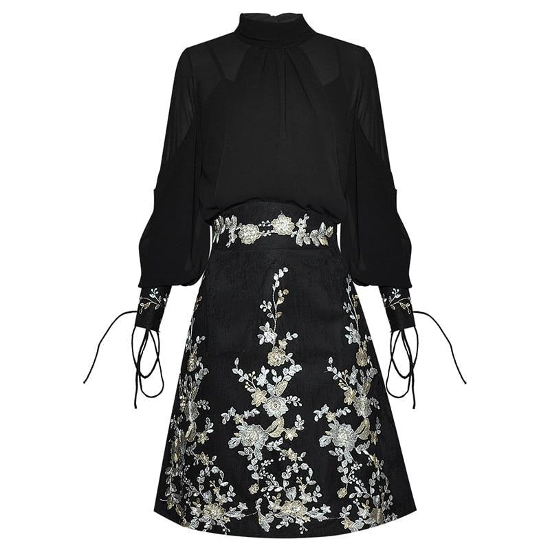 Esmeralda Dress - Hortensias