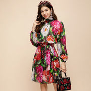 Pretenciosa Dress - Hortensias