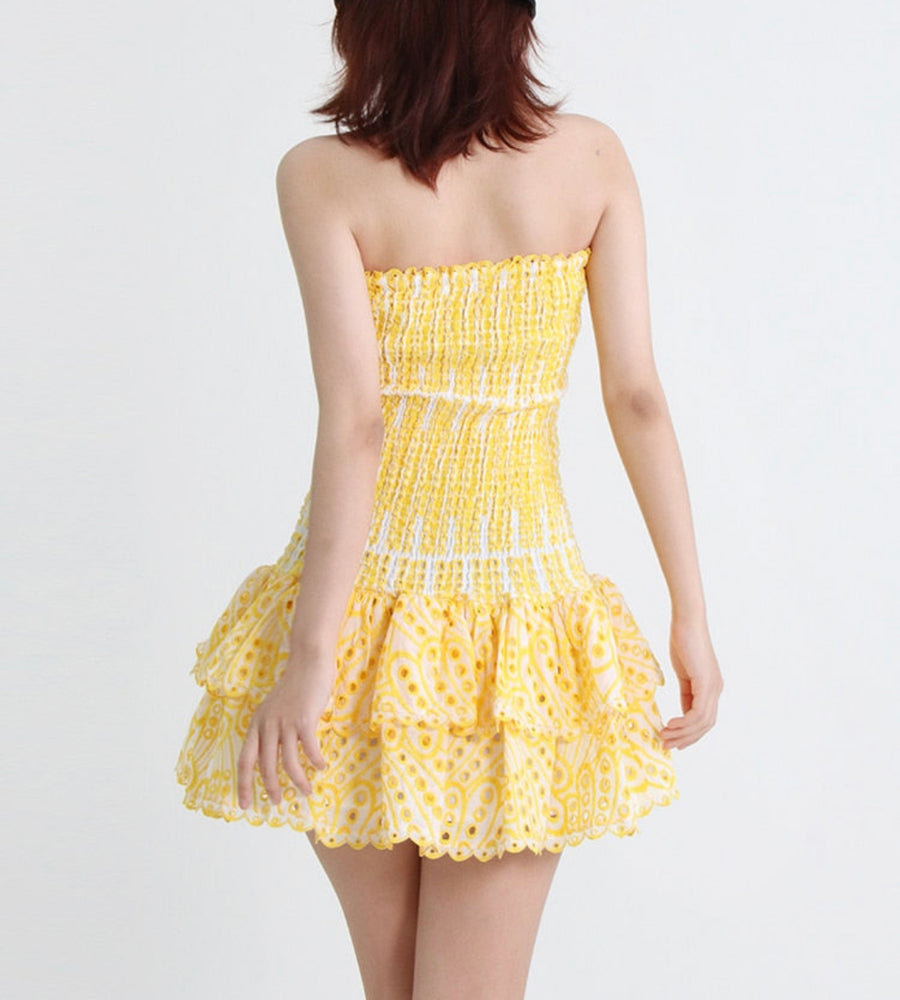 Valentina Dress - Hortensias