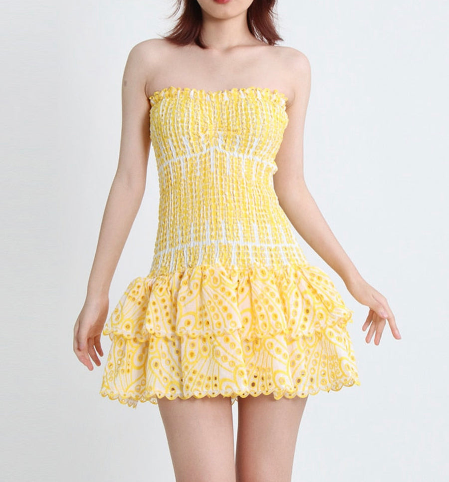 Valentina Dress - Hortensias
