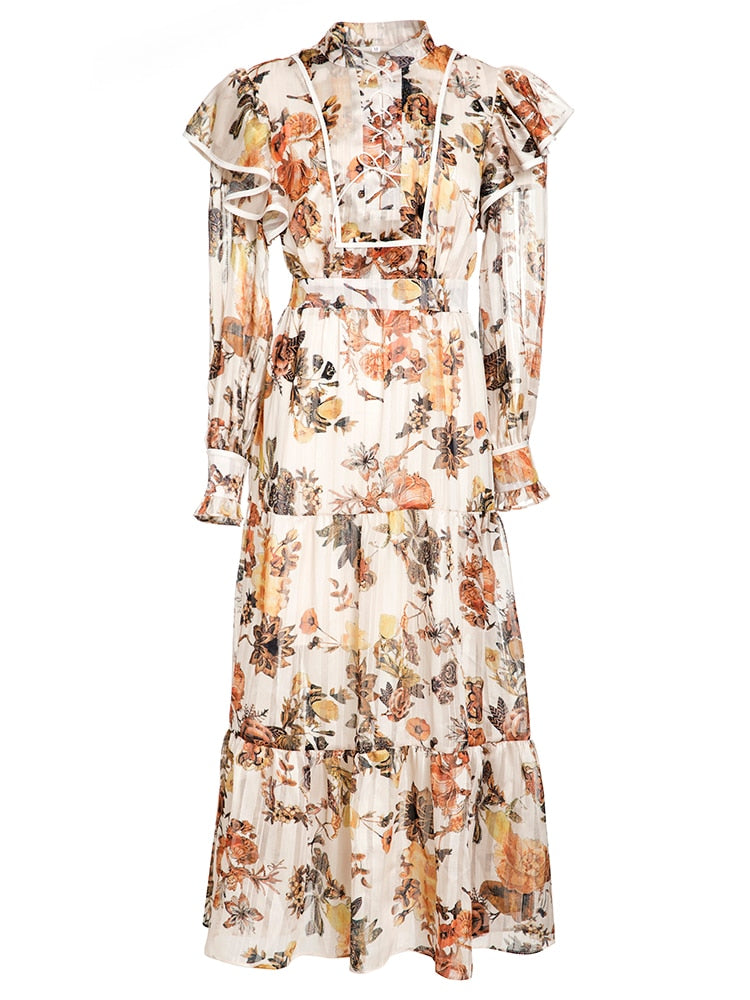 Aria Dress - Hortensias