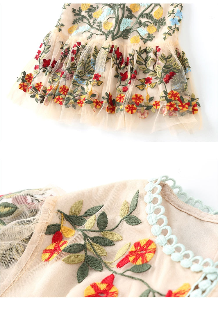 Valeria Dress - Hortensias