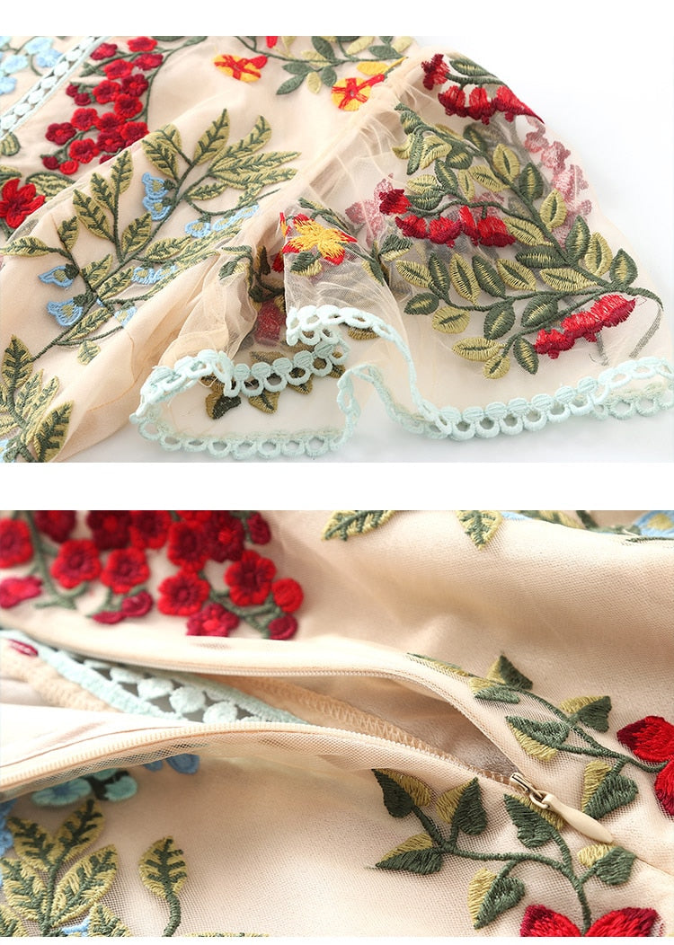 Valeria Dress - Hortensias