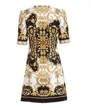Gold Dress - Hortensias