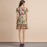 Valeria Dress - Hortensias