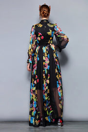 Maxima Dress - Hortensias
