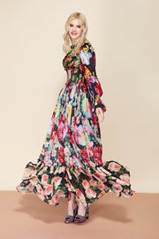Antonella Dress - Hortensias