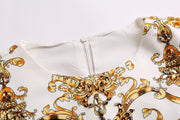 Gold Dress - Hortensias