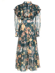 Aria Dress - Hortensias