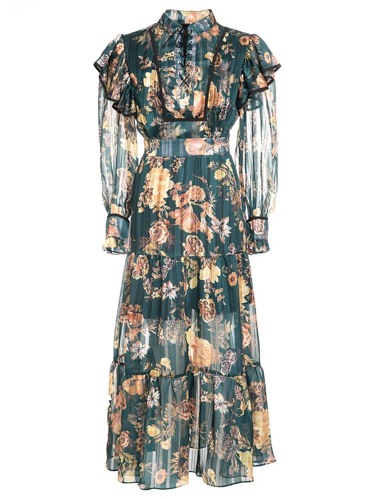 Aria Dress - Hortensias