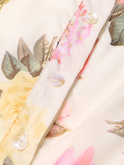 Santorini Dress - Hortensias