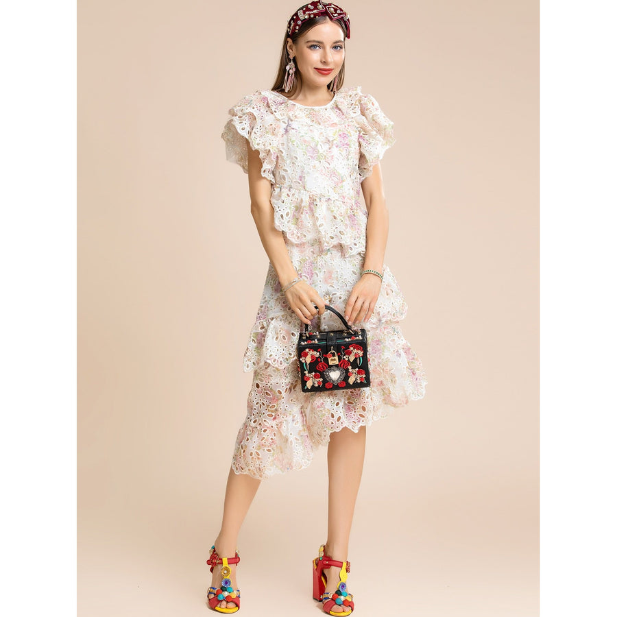 Liz Dress - Hortensias