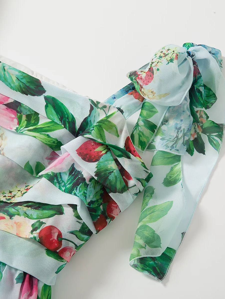 Loretta Dress - Hortensias