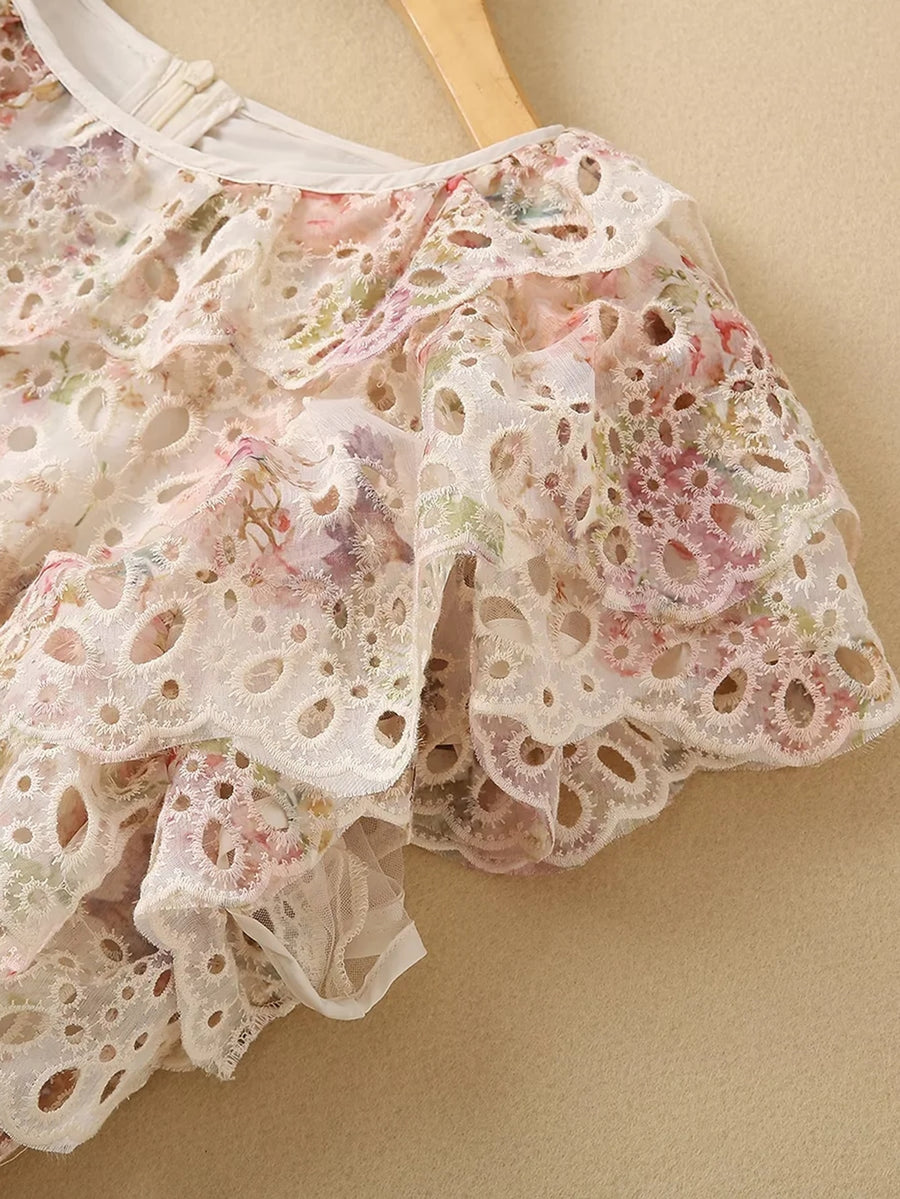 Liz Dress - Hortensias