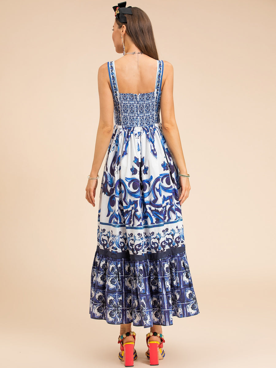 Whitney Dress - Hortensias