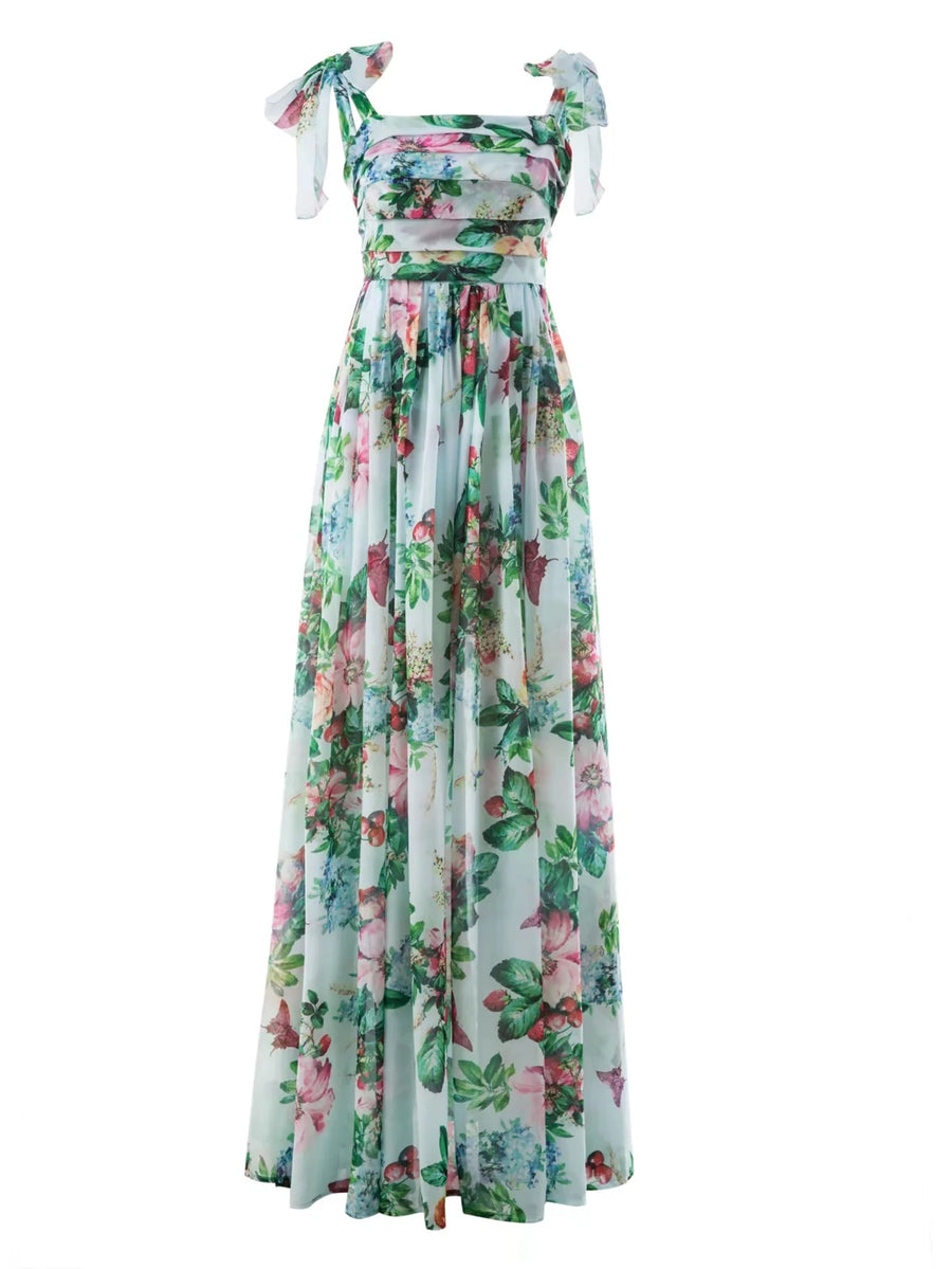 Loretta Dress - Hortensias