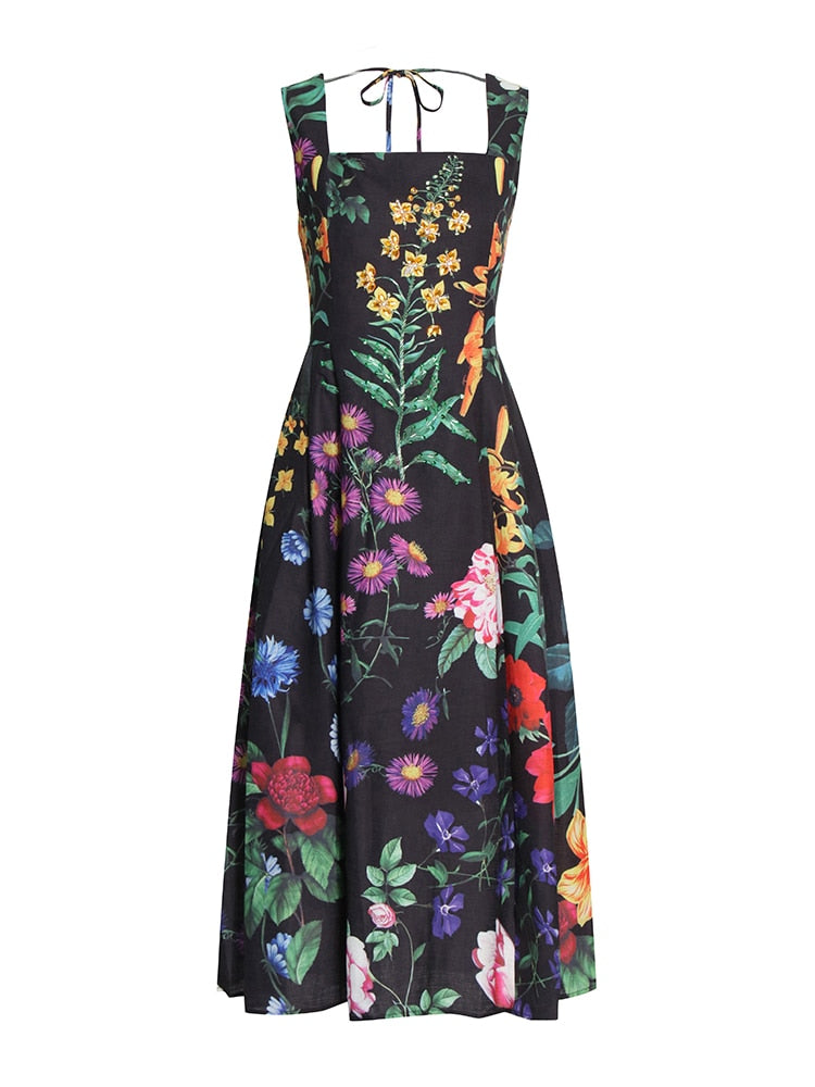 Amazonas Dress - Hortensias