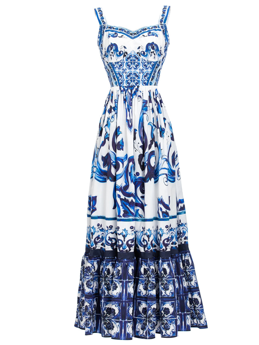 Whitney Dress - Hortensias