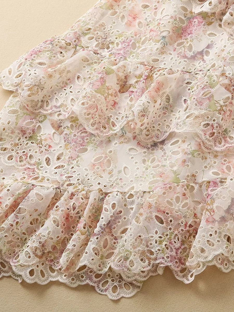 Liz Dress - Hortensias