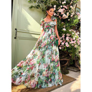 Loretta Dress - Hortensias