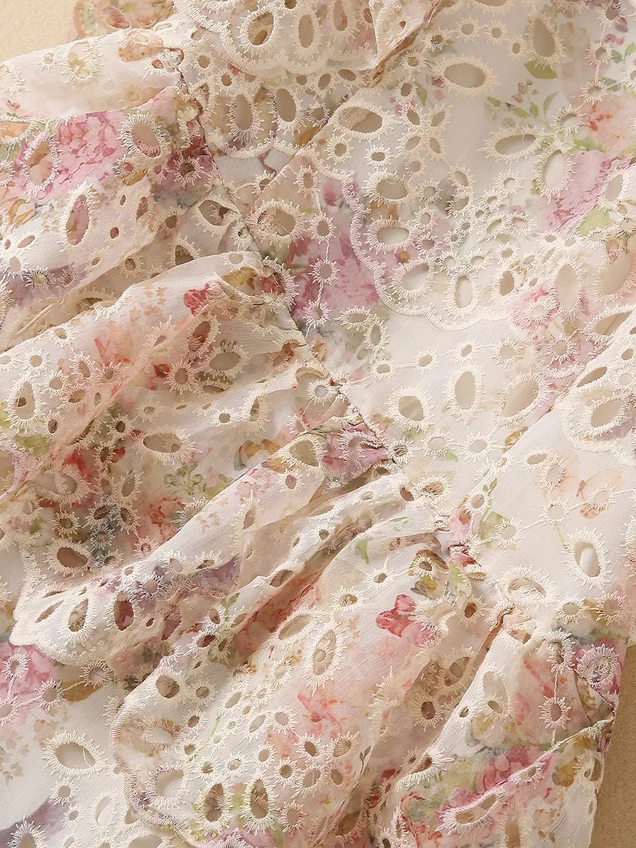 Liz Dress - Hortensias