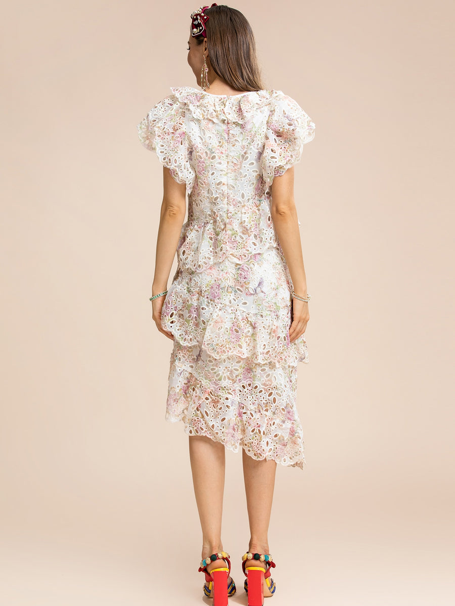Liz Dress - Hortensias