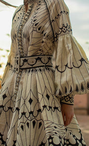 Bohemian Dress - Hortensias