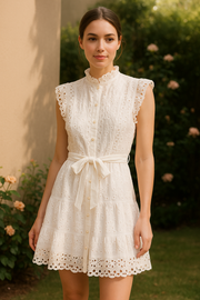 Olivia Dress - Hortensias