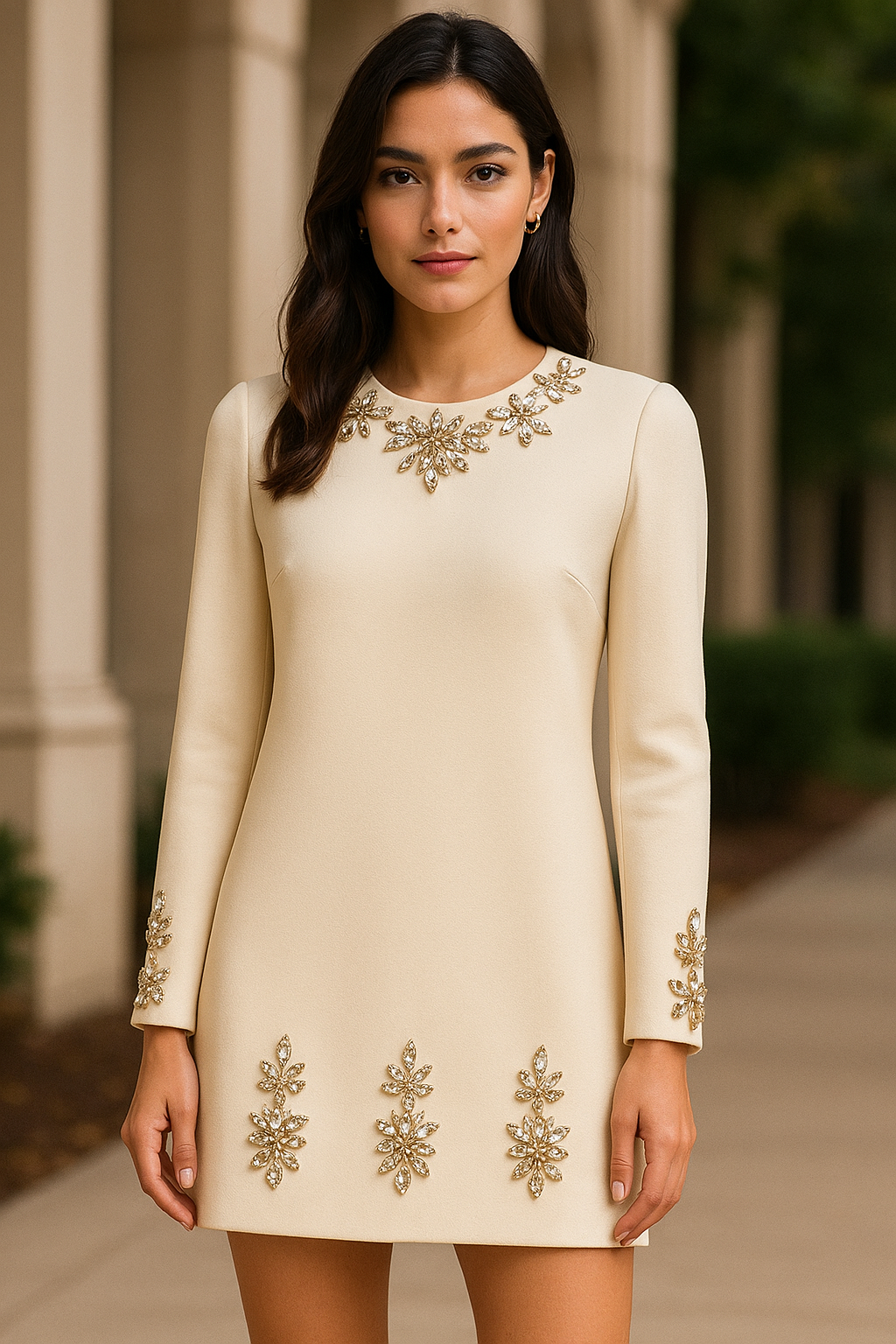 CELESTINE DRESS | Hortensias
