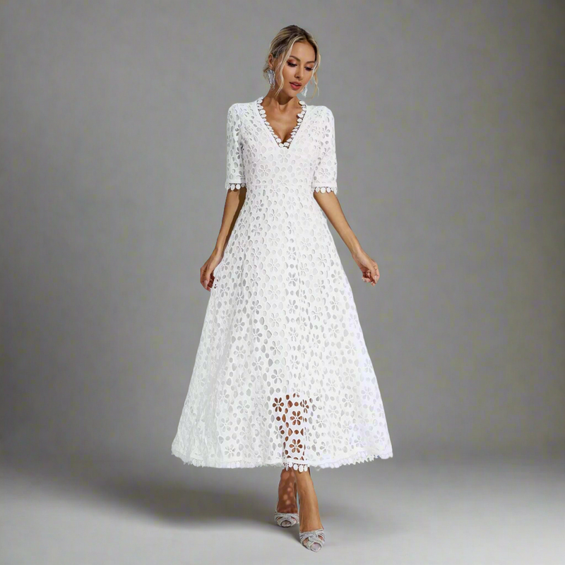 Delphine dress - front view