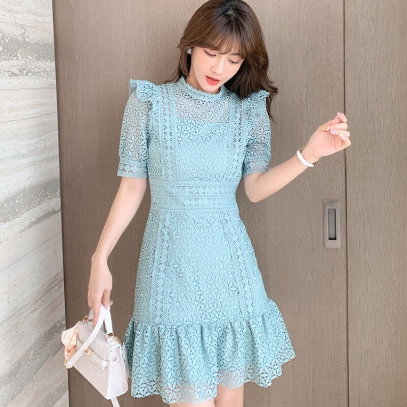 Hortensias Petite Dress Light Blue L