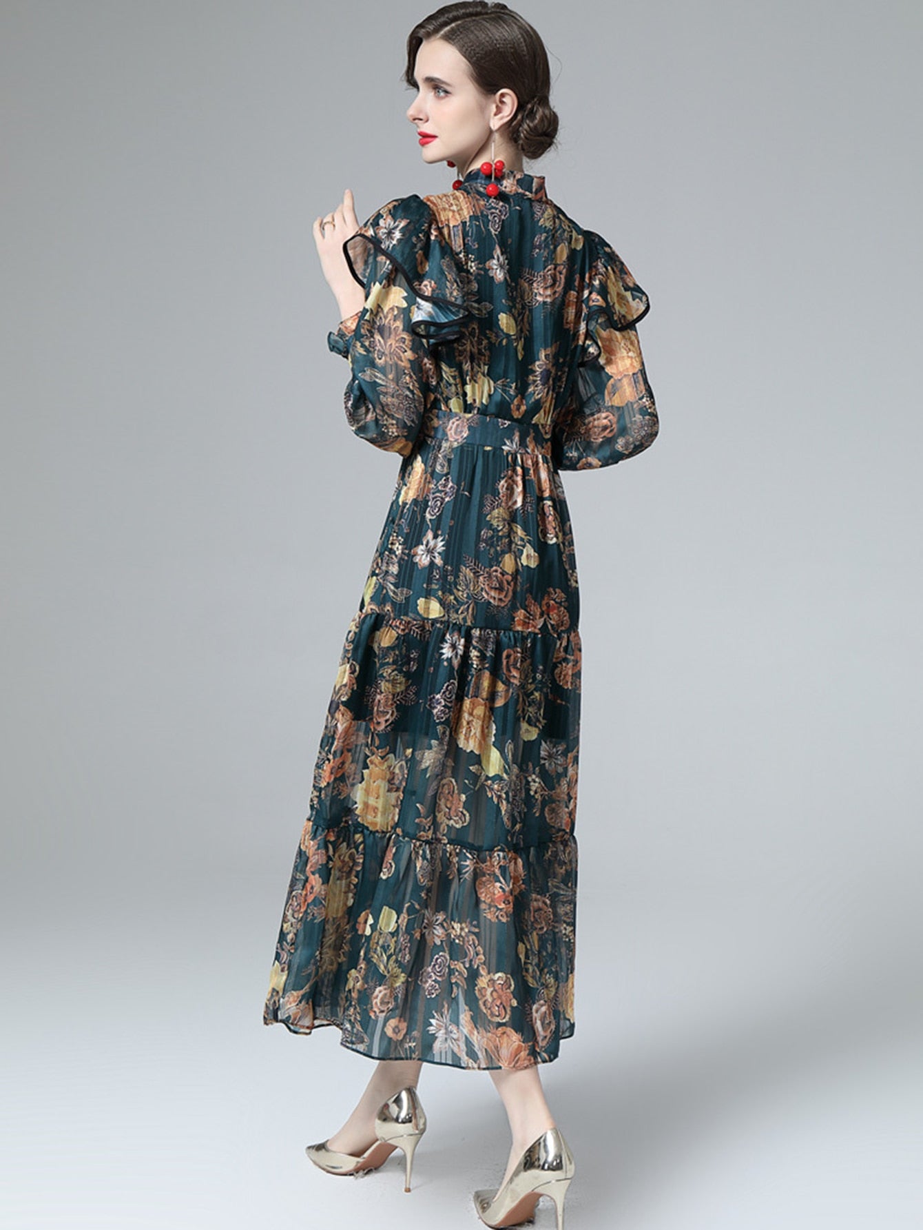 Aria Dress - Hortensias